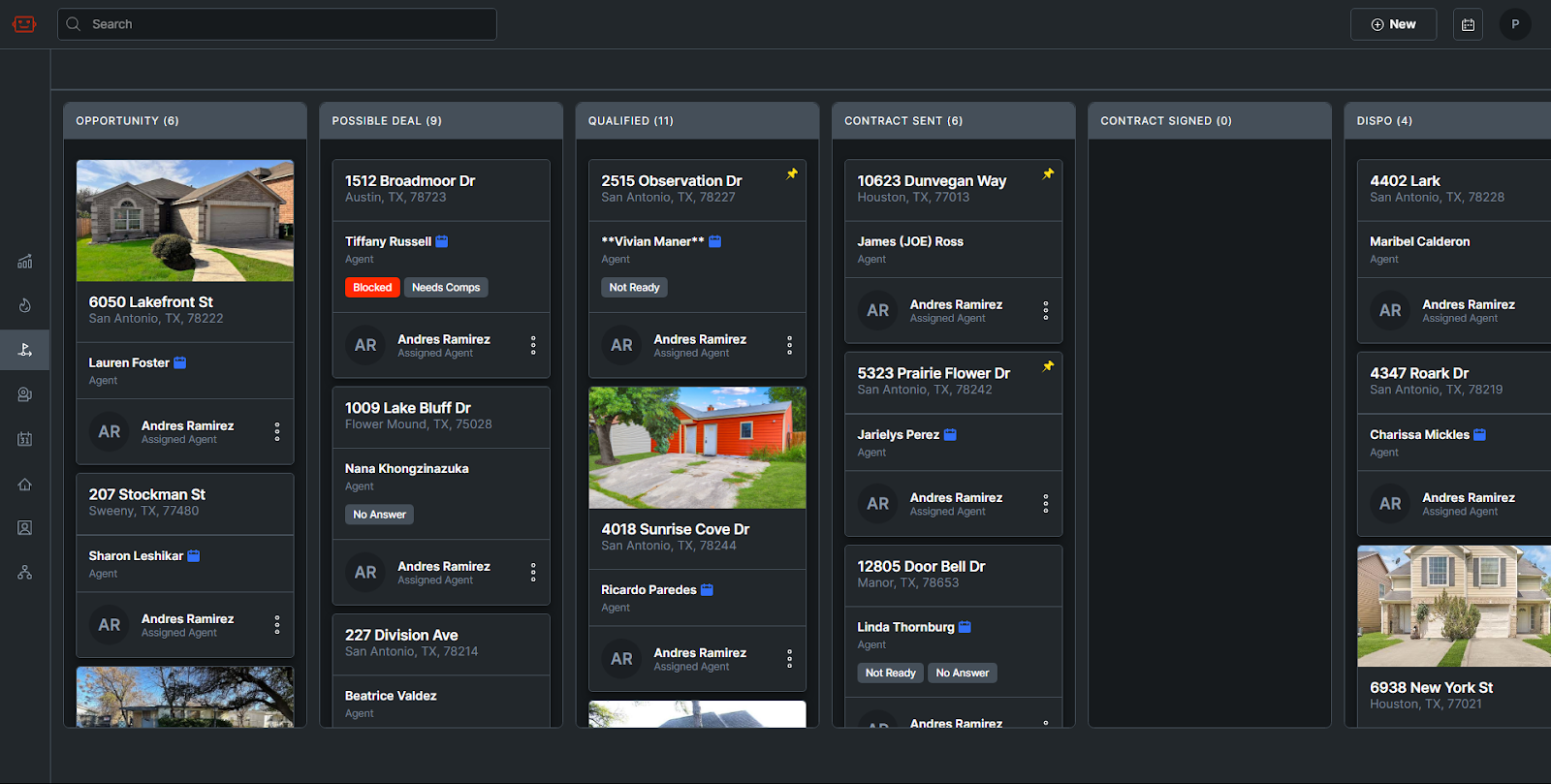 Deal Pipeline Screen